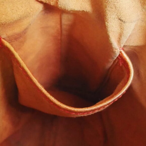 HIROFU shoulder bag H mark leather Authentic Used C4156 - Picture 9 of 9